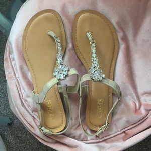 Diamond sandals